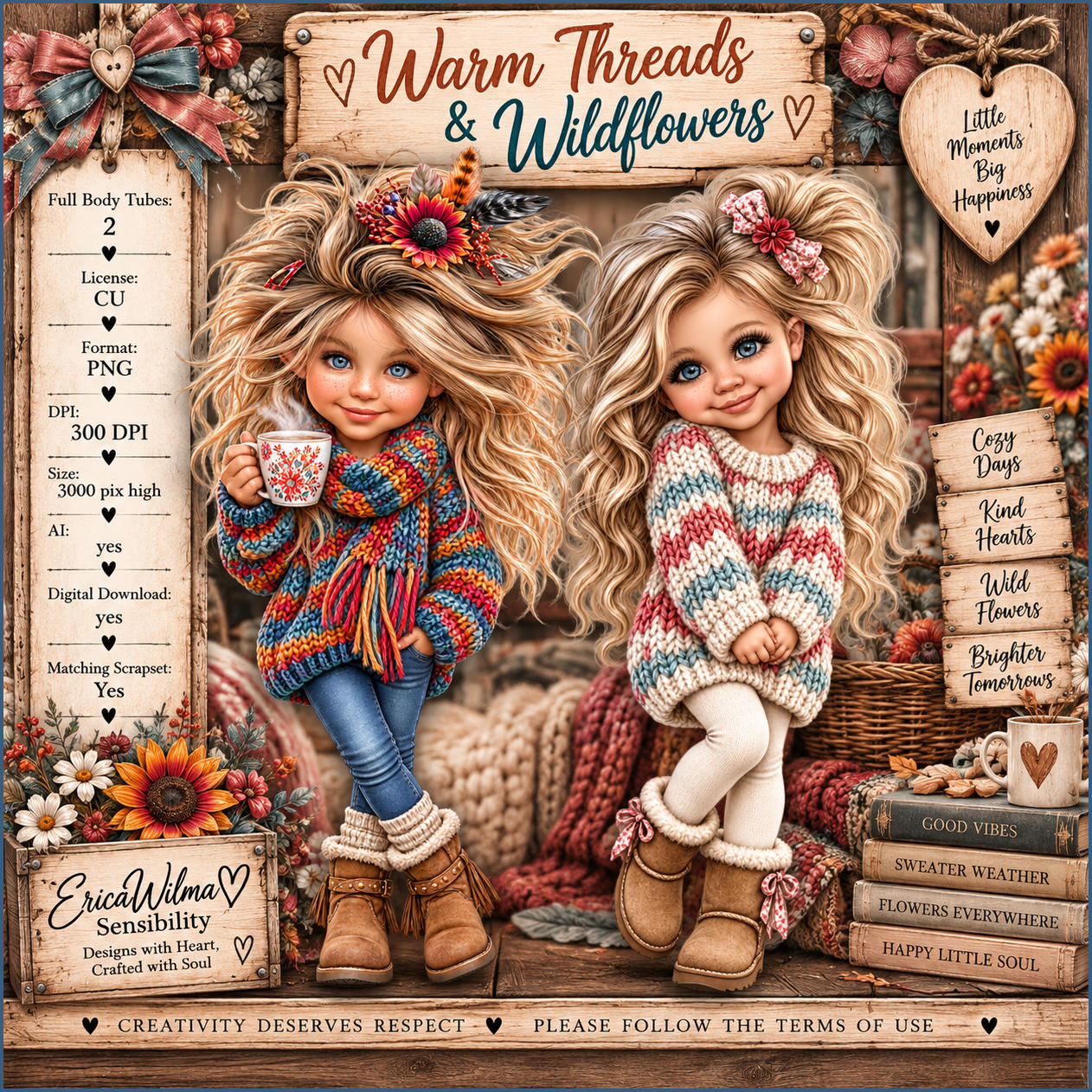 (image for) EW AI Warm Threads and Wild Flowers - Tubeset 2026